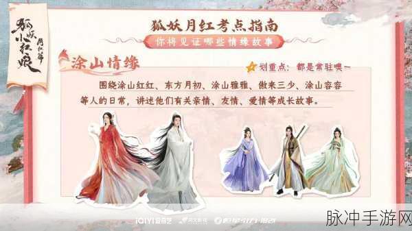狐妖小红娘手游，涂山阵容的无敌搭配秘籍