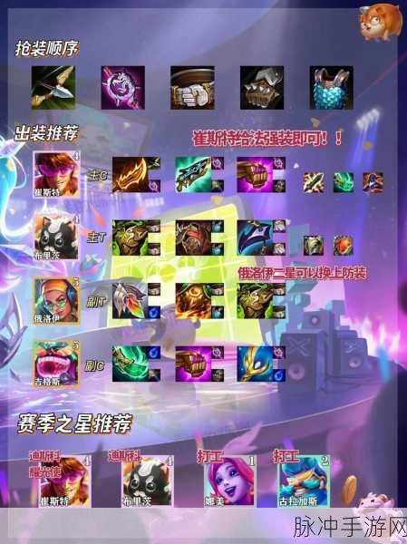 云顶之弈S5赛季骑士阵容装备深度解析