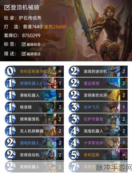 炉石传说尤格萨隆奇迹贼卡组选择全攻略
