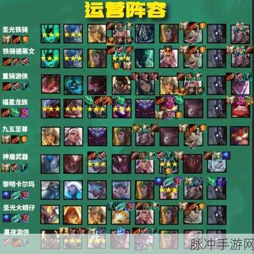 云顶之弈新赛季暗影召唤师阵容深度攻略