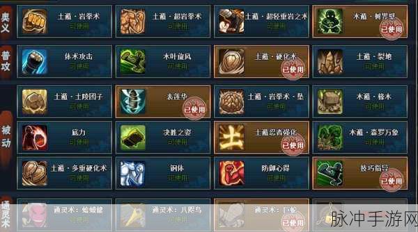 火影忍者OL土主中后期搭配策略与技巧深度解析