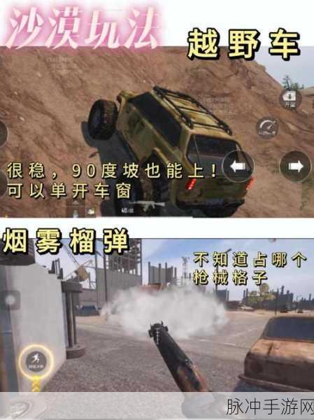 和平精英，探寻坦克迫击炮神秘彩蛋之地