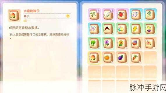 摩尔庄园手游，棉花糖种子获取秘籍大公开