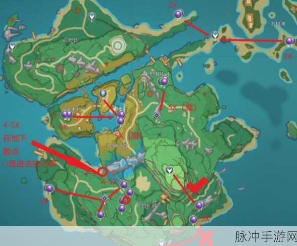 原神紫晶块采集攻略，2022 高效速刷秘籍与路线图全解析