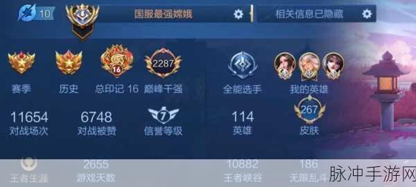 王者荣耀 S14 最强中单实力大揭秘