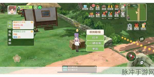 小森生活收纳箱图纸获取与二级解锁全攻略