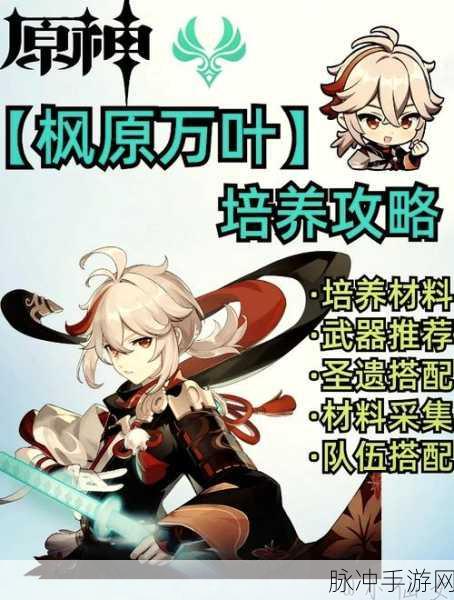 原神万叶突破及天赋材料全解析