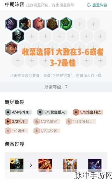 云顶之弈深度攻略，赏金转九五详细玩法解析