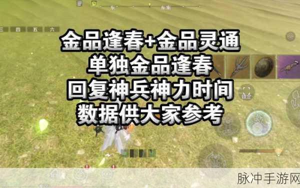 妄想山海手游攻略，神兵选择全解析