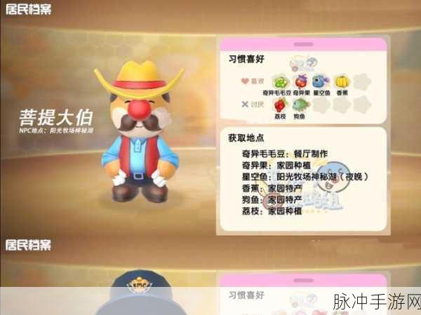 摩尔庄园手游隐藏NPC位置全揭秘，探索与发现之旅