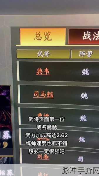 三国志战略版 SP 典韦深度剖析与高级战斗技巧指南