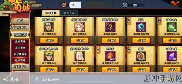 火影忍者手游周年庆积分获取攻略深度解析