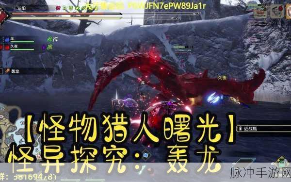 怪物猎人，世界轰龙最强BOSS挑战攻略