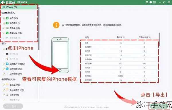 iPhone备份恢复方法全攻略，如何有效恢复iPhone手游数据