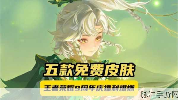 王者荣耀免费皮肤获取全攻略，轻松操作，皮肤到手不是梦
