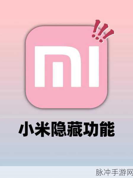 小米手机隐藏桌面图标，手游玩家的隐私保护秘籍
