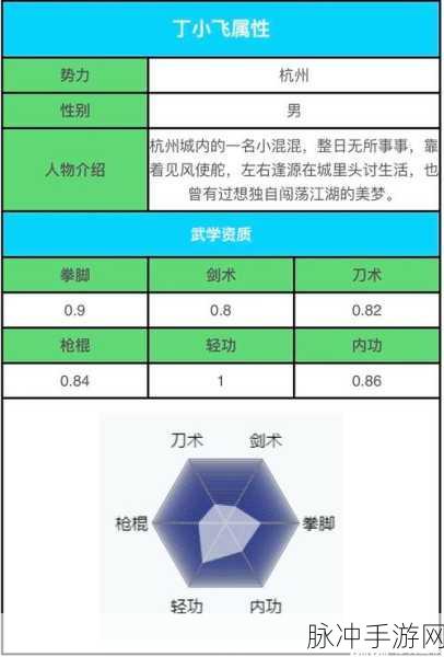 烟雨江湖丁小飞获得全攻略，解锁这位独特伙伴的秘籍