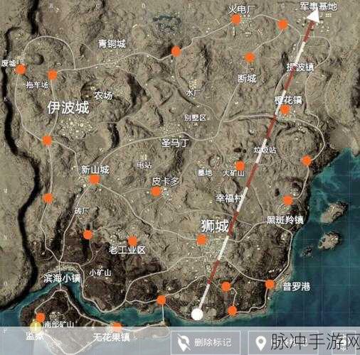 和平精英沙漠地图防空洞位置全解析