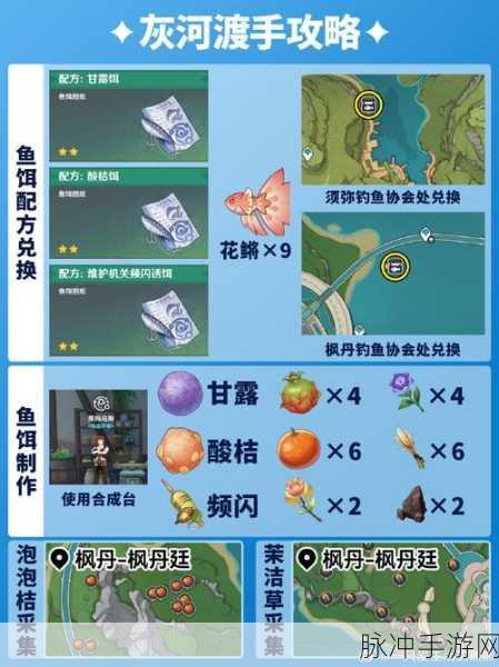 原神鱼饵合成位置全攻略，轻松掌握钓鱼技巧