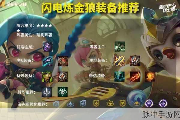 金铲铲之战炼金科技狼人阵容深度攻略