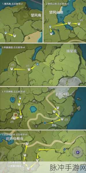原神公测版箭簇素材高效速刷位置全攻略
