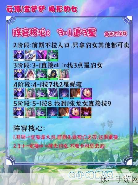 金铲铲之战玉龙豹女阵容深度解析与实战攻略