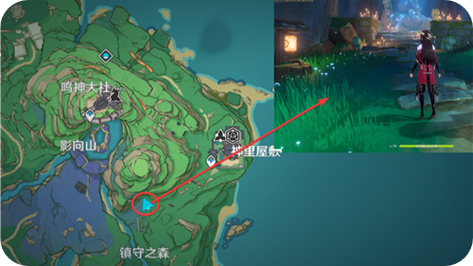 探寻原神稻妻神秘结界位置全攻略大揭秘