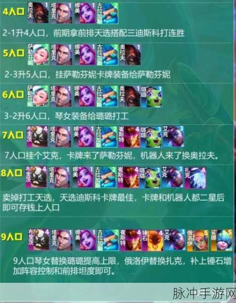 金铲铲之战崔斯特主C阵容攻略，深度解析442卡牌阵容