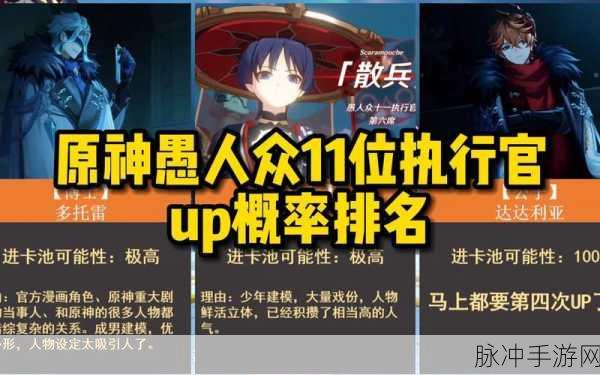 原神愚人众执行官全揭秘 实力排名与人物详情