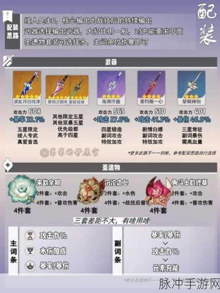 原神神里绫人大世界配队深度解析与推荐