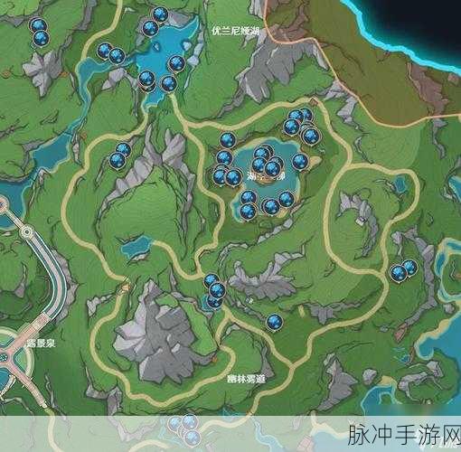 原神松木采集全攻略，分布位置大揭秘