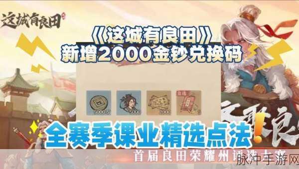 深入解析这城有良田课业巡查的独特玩法