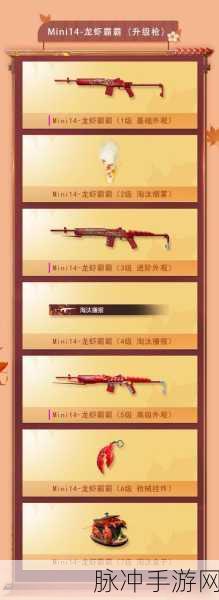 和平精英Mini14炫彩节奏皮肤获取全攻略