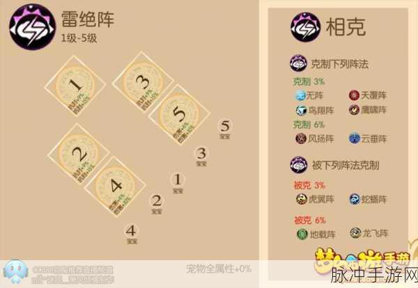 梦幻西游手游，龙飞阵介绍——开启梦幻之旅的神秘阵法