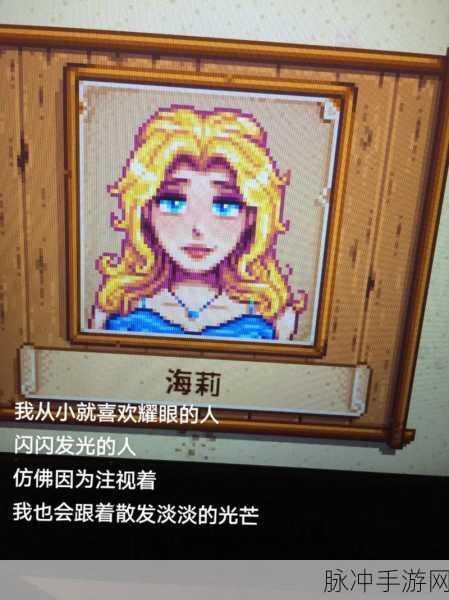 星露谷物语，揭秘海莉的密室，探索未知的乐趣