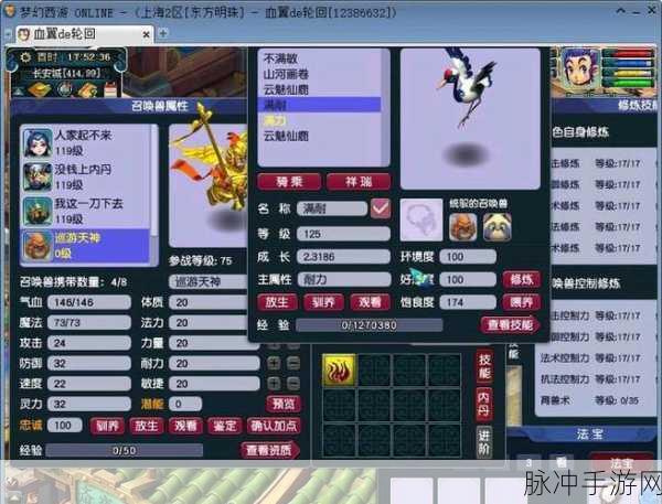 梦幻西游坐骑辅助技能深度解析，学习几级最优与学习攻略