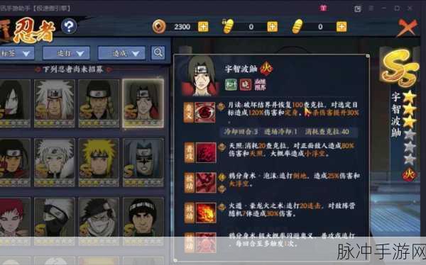 火影忍者OL手游攻略，洛克李技能深度分析与战斗布局
