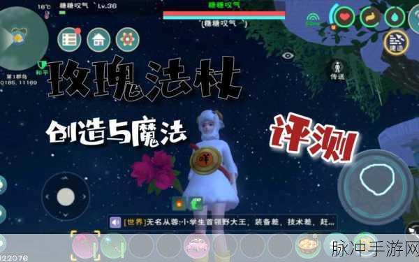 探索创造与魔法中法杖的神奇用途