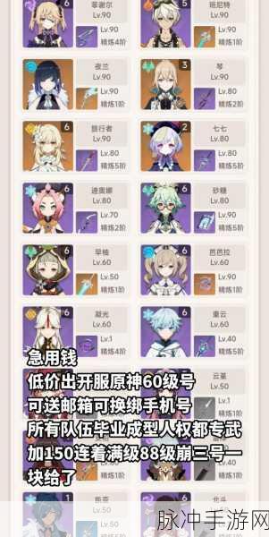 原神暗巷闪光满级属性全解析，它真的厉害吗？