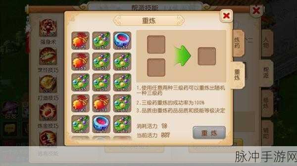 梦幻西游手游炼药技巧全攻略，解锁高效炼药的秘密