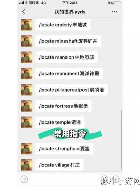 我的世界查看指令攻略全面介绍