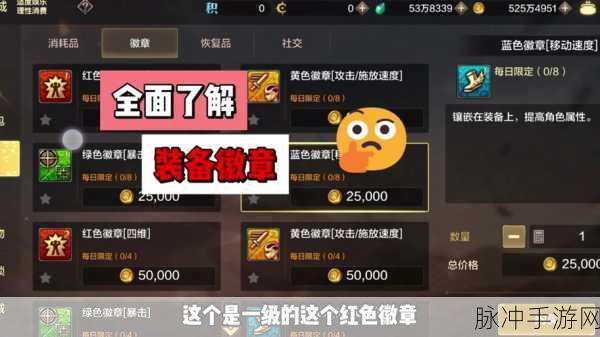 DNF 手游无极图腾勋章的完美抉择与搭配指南