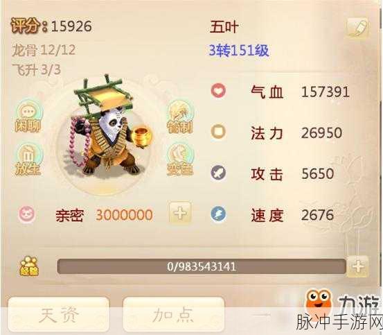 大话西游手游大众队 PK 变身卡与属性卡的精细攻略