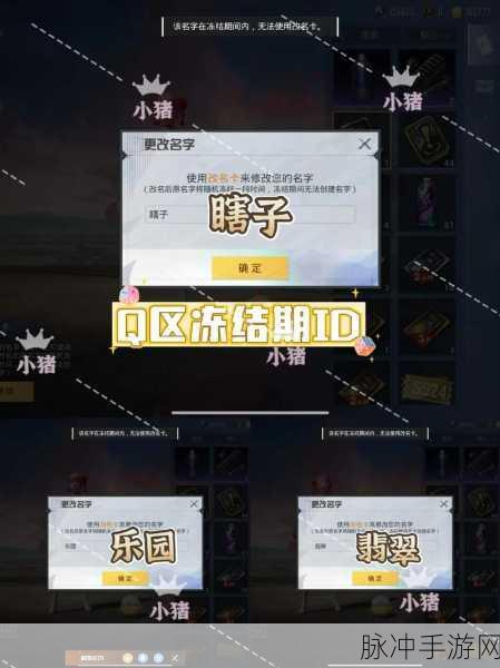 和平精英改名字全攻略，轻松掌握改名技巧