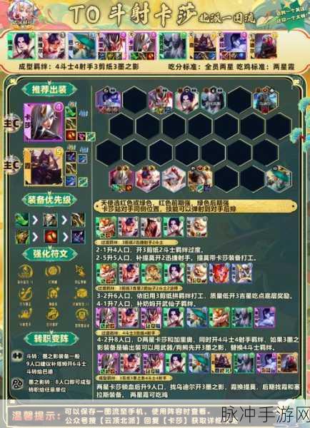 云顶之弈S11赛季卡莎装备搭配全攻略