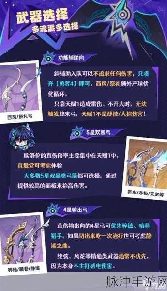 原神欧洛伦技能全解析，雷系弓手的战斗艺术