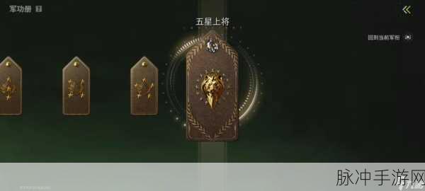 萤火突击深度攻略，军衔系统全面解析