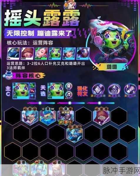 云顶之弈S8赛季超级璐璐阵容攻略，冷门上分策略深度剖析