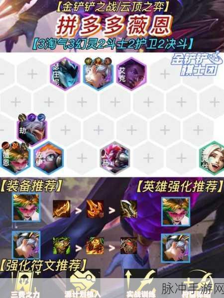 金铲铲之战S8赛季最强阵容推荐，十三套强势上分阵容全解析