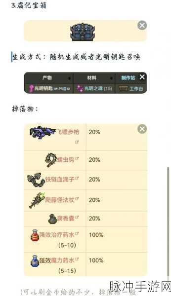 泰拉瑞亚邪眼获取全指南，怪物掉落与制作秘籍